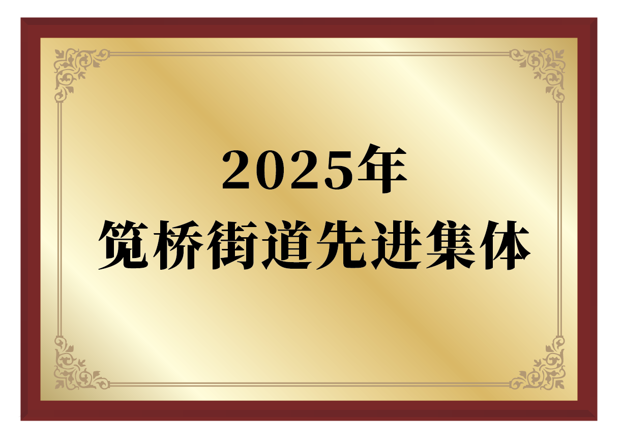 2025年笕桥街道先进集体